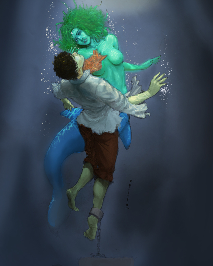 Drowned love. Русалка правила 69. Mermaid Rules.