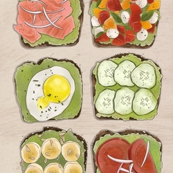 Avocado toasts