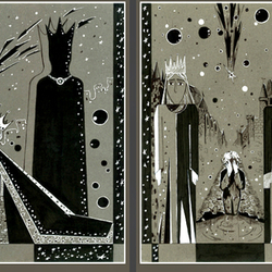 Серия иллюстраций "Звездный мальчик"