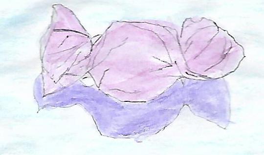 Быстрый скетч конфеты