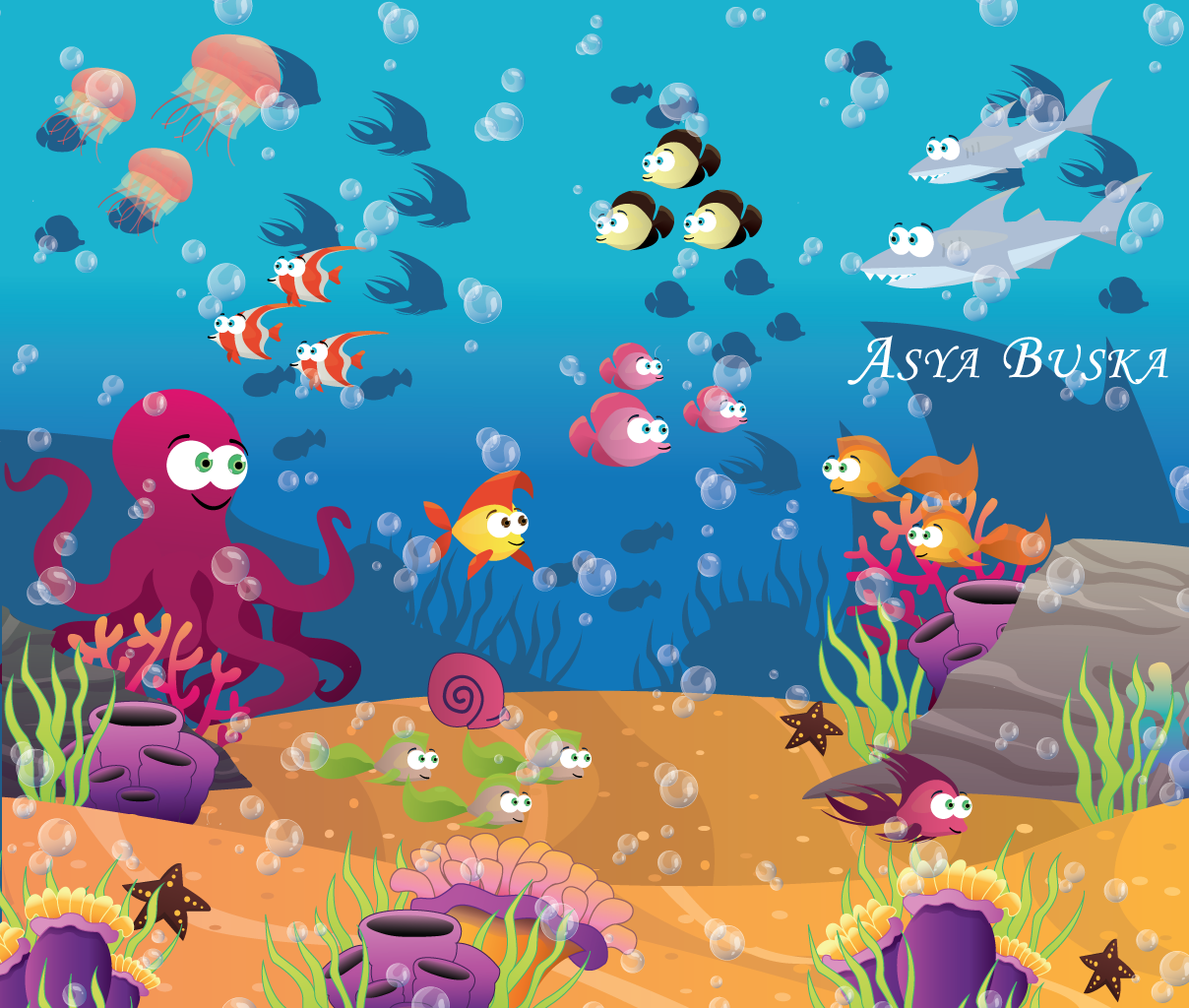 Картинки рыбки для детей (60 фото)