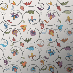 Узор с цветами