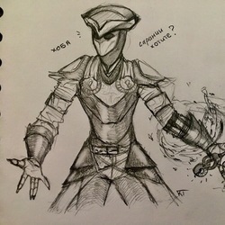 Мой клирик из DarkSouls 3