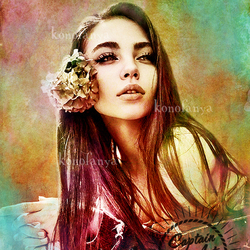 Гранж портрет