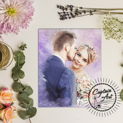 Акварель портрет