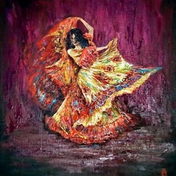 Танец цыганки.