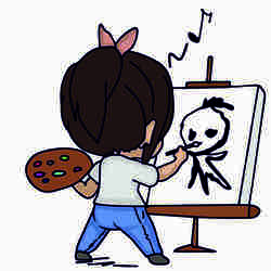 маленький художник 