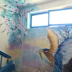 Роспись стены