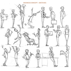 business concepts - sketchs