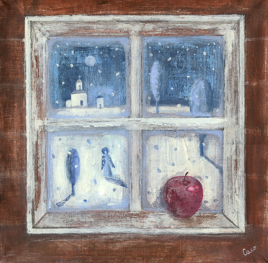 Зимнее окно | Зимние поделки, Поделки, Рождественские украшения своими руками