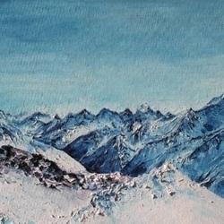 Вид с Эльбруса