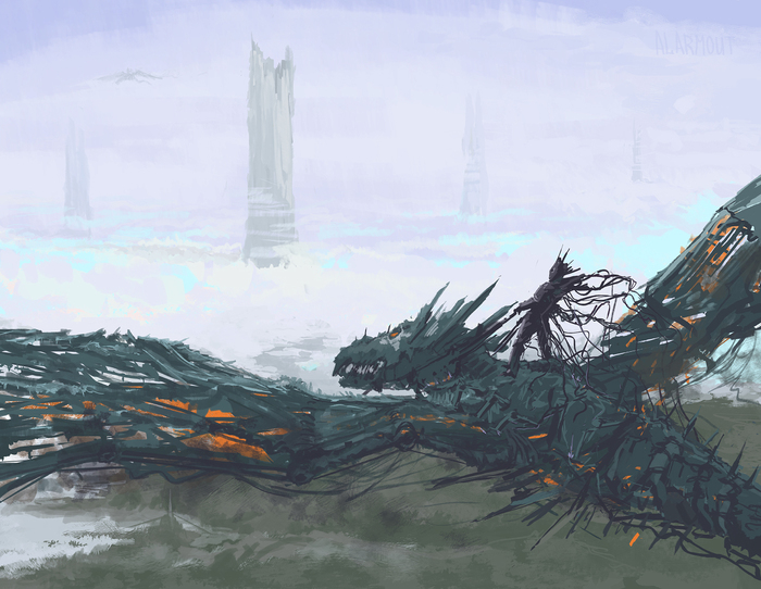 Иллюстрация старый истребитель в стиле 2d, другое | Illustrators.ru