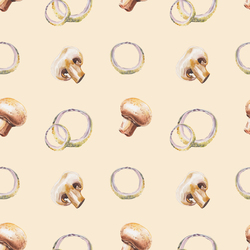 Mushrooms pattern