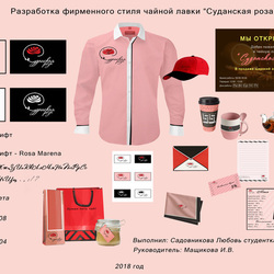 Разработка фирменного стиля чайной лавки