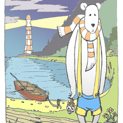 медведь рыбак