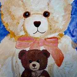 Плюшевые мишки.