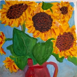 Подсолнухи