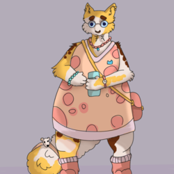 Офисная кошечка