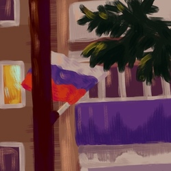 Вид из окна