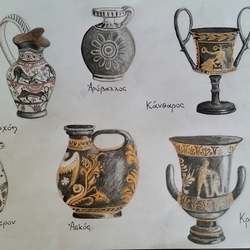 некоторые типы античных сосудов