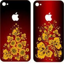 Хохломская роспись для корпуса телефона