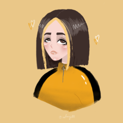 стилизованный портрет 