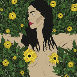 Подсолнухи