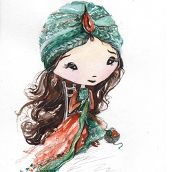 Девочка со спицами