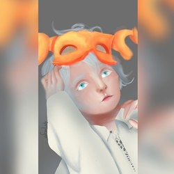 Портрет ангела-дьявола