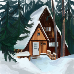 Дом на краю леса