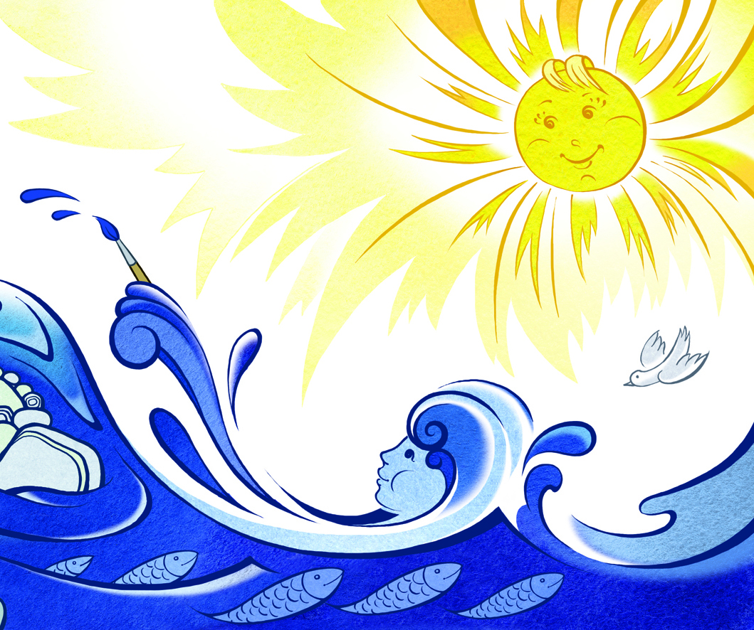 "Почему трава зеленая"