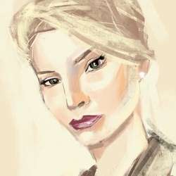 портрет девушки