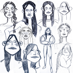 character design / sketch