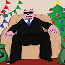 Открытка в год свиньи