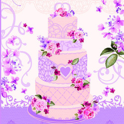 Торт для молодоженов