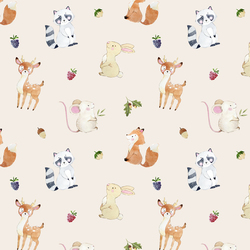 Forest animals pattern