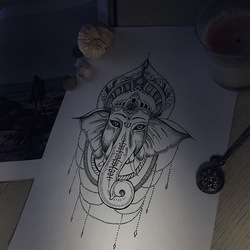 Эскиз тату