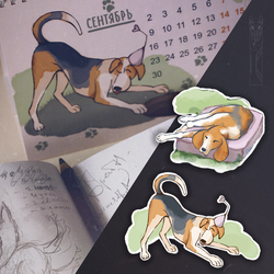 Dog calendar 