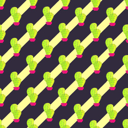 cactus pattern color green