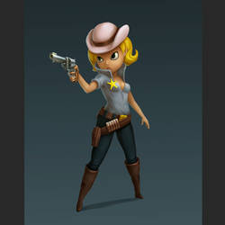 Sheriff girl