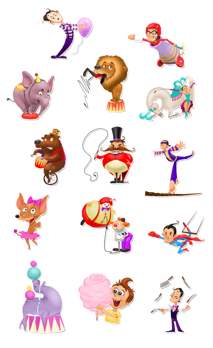 The amazing digital circus stickers telegram. Стикер цирк. Наклейка - цирк.