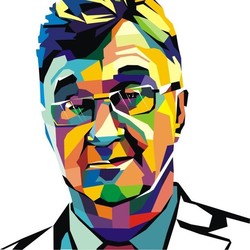 портет в стиле wpap