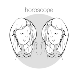 Иллюстрация из серии "horoscope"