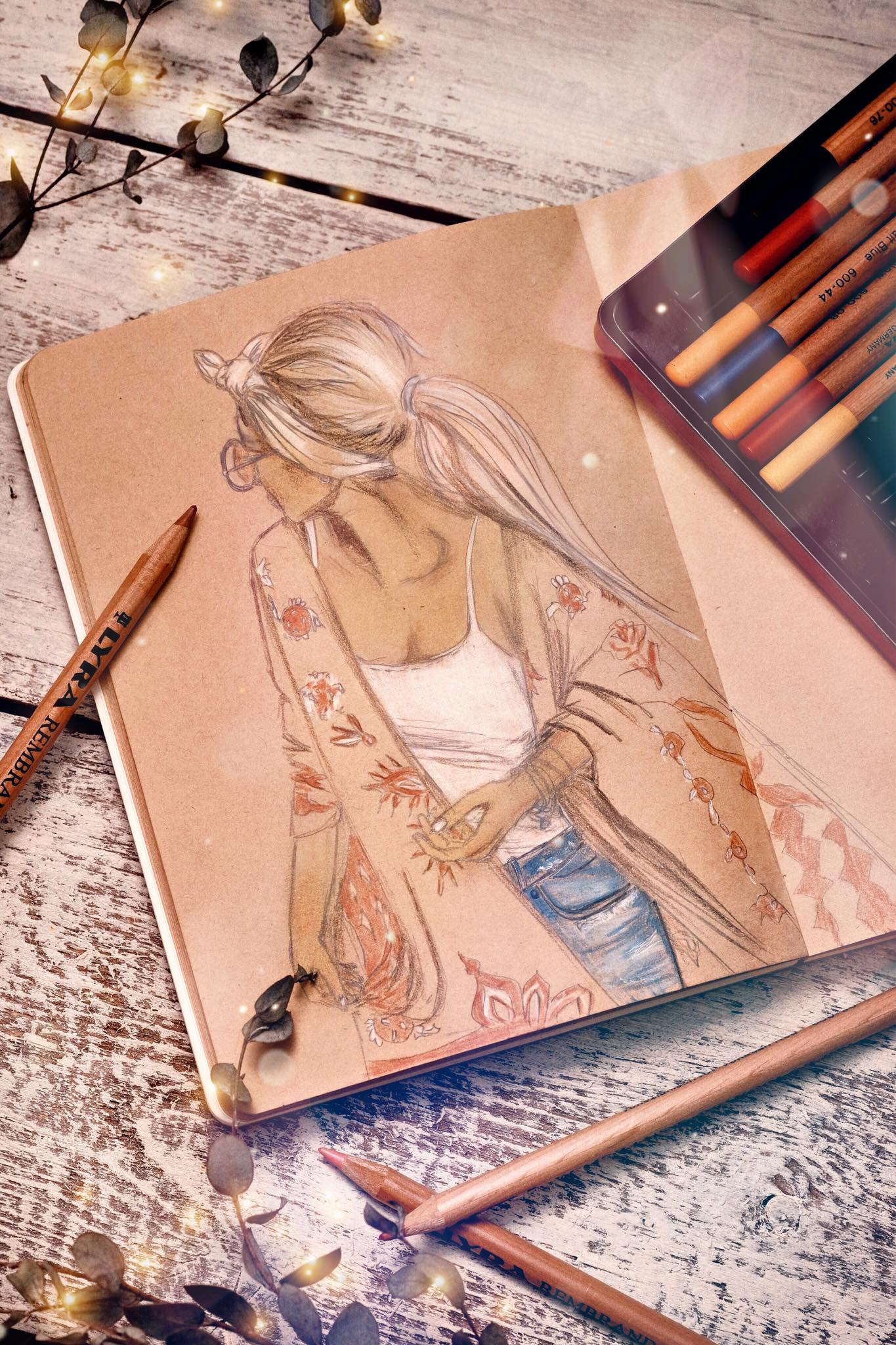 фэшн иллюстрация