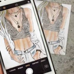 фэшн иллюстрация