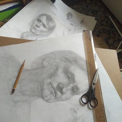 Портреты. Графика