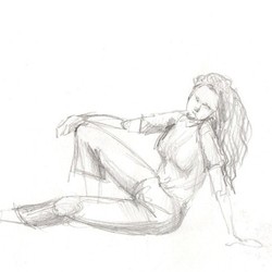 ДЕВУШКА С РАСПУЩЕННЫМИ ВОЛОСАМИ