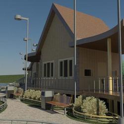 гостиничные домики разработка фасадов