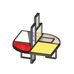 места для сиденья в общественном месте в стиле неопластицизм