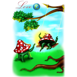 Love is: качели